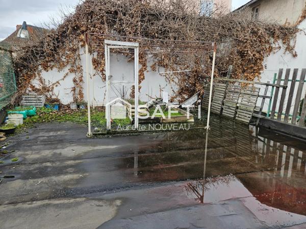 Maison centre de Gannat de 170 m², cour intérieur, garage, terrasse