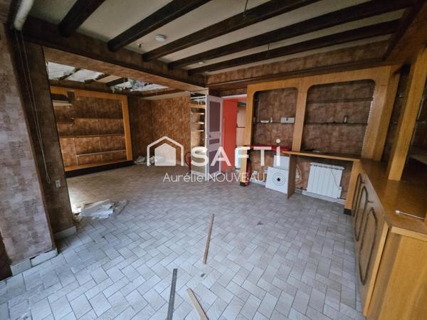 Maison centre de Gannat de 170 m², cour intérieur, garage, terrasse