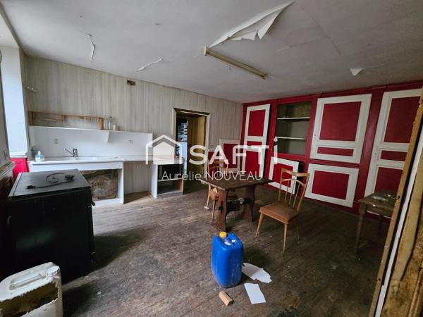 Maison centre de Gannat de 170 m², cour intérieur, garage, terrasse