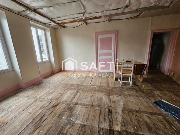 Maison centre de Gannat de 170 m², cour intérieur, garage, terrasse