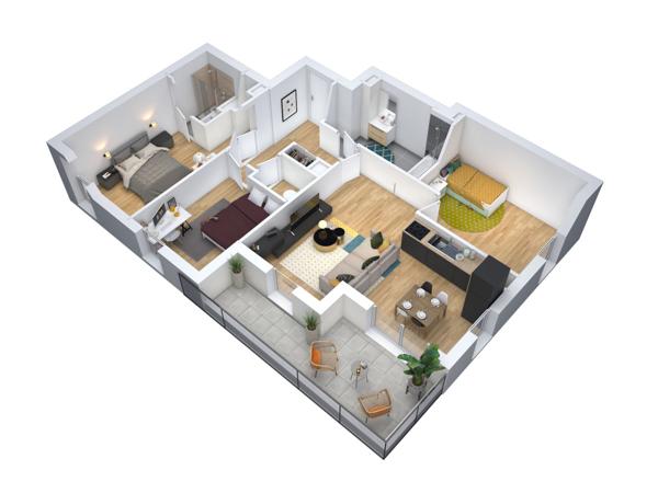 Appartement - À vendre - 78 m² - NANTES | The Door Man