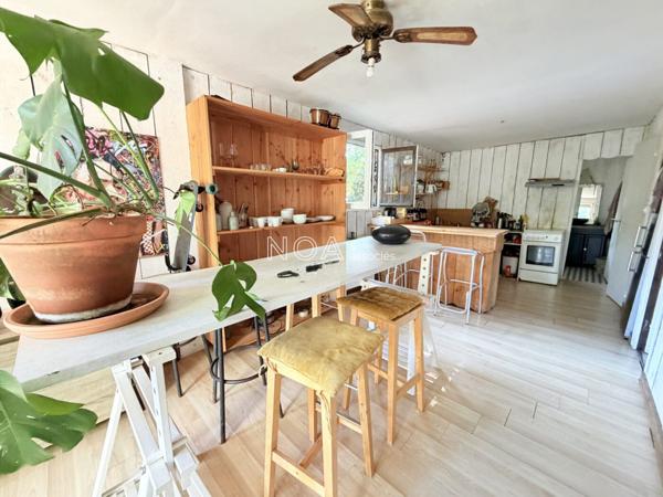 Maison et beau terrain au calme - Beau potentiel