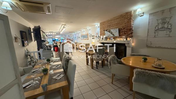 Bar-restaurant et local loué, a 15 minutes d’Agen.