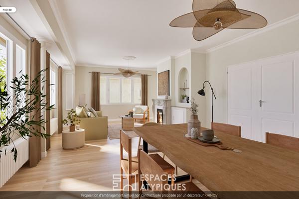 Maison années 60 et son jardin bucolique à réinterpréter