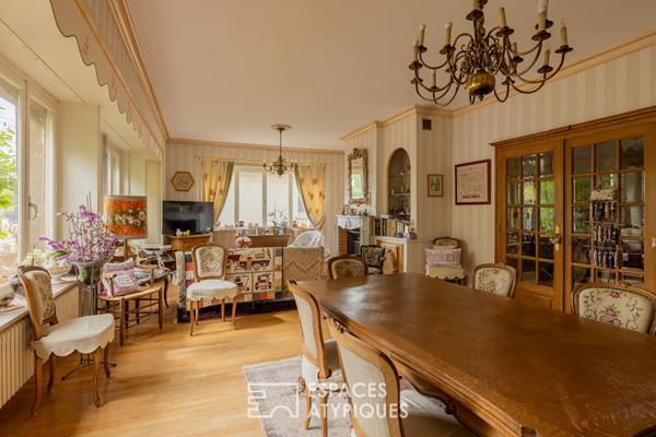 Maison années 60 et son jardin bucolique à réinterpréter