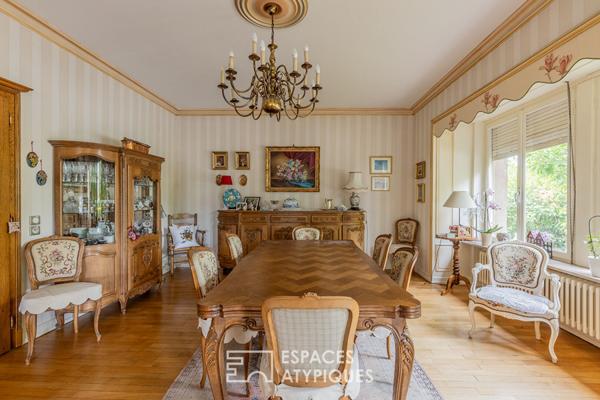 Maison années 60 et son jardin bucolique à réinterpréter