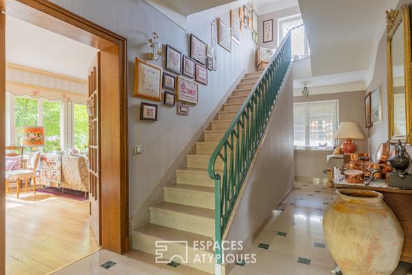 Maison années 60 et son jardin bucolique à réinterpréter