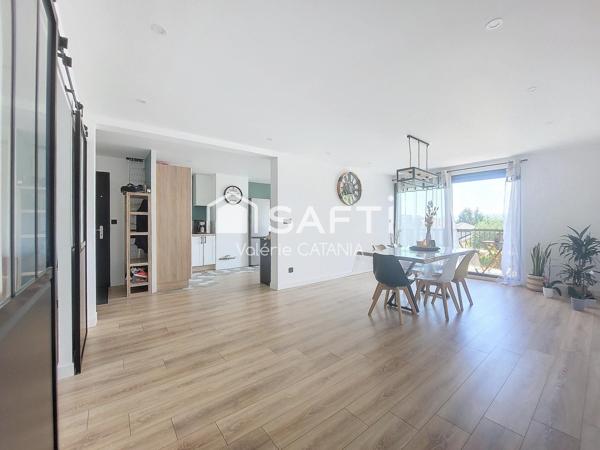 Moirans Appartement T5 rénové à neuf, 3 chambres, possibilité 4.