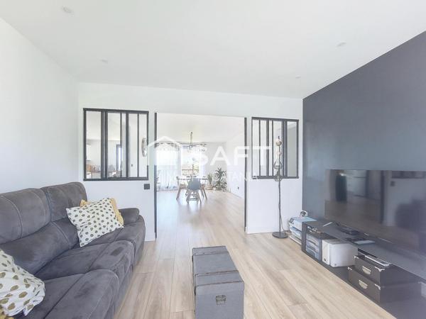 Moirans Appartement T5 rénové à neuf, 3 chambres, possibilité 4.