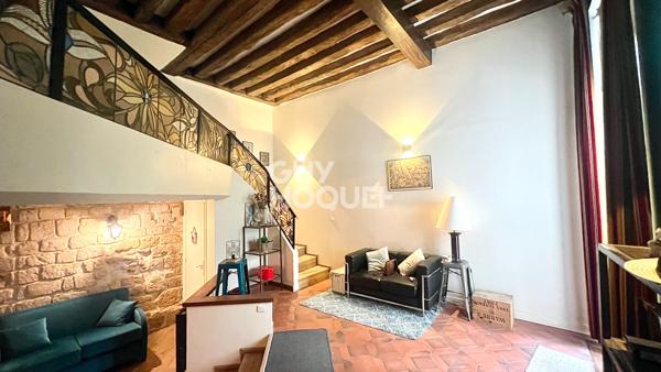 2 pièces atypique de 60 m² au coeur du 5e arrondissement