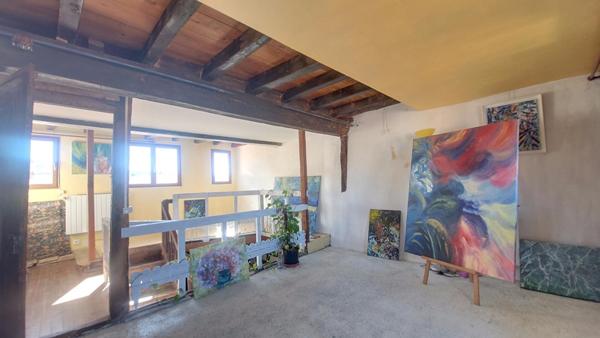 81540- SOREZE- Maison de caractère du XVIe s- 110 m². Cour intérieure. Loggia