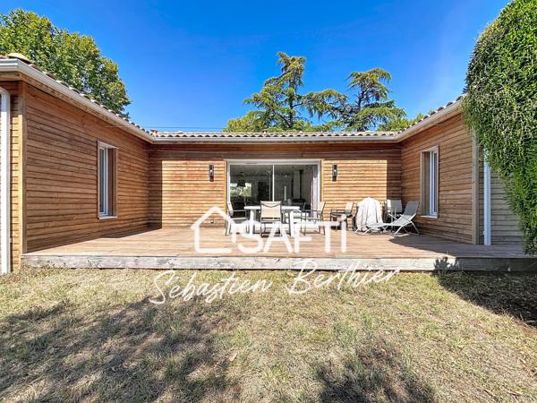 Maison bois récente – 4 chambres – DPE A – Lavaur
