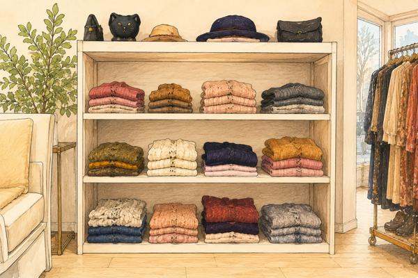 Fonds de commerce prêt à porter d'occasion, accessoires