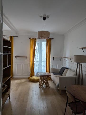 Paris 19 métro-Crimée - Appartement Paris 2 pièce(s) 40.08 m2