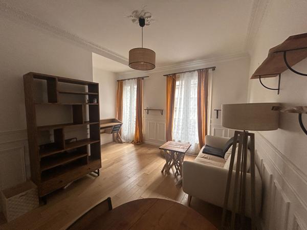 Paris 19 métro-Crimée - Appartement Paris 2 pièce(s) 40.08 m2