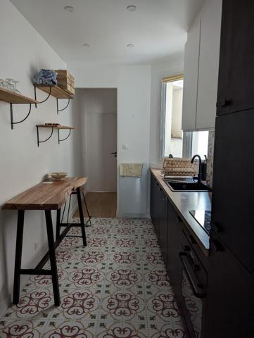 Paris 19 métro-Crimée - Appartement Paris 2 pièce(s) 40.08 m2