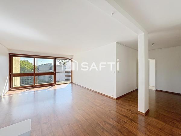 Appartement familial 89m² avec balcon