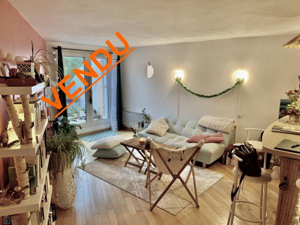 Appartement T2 de 47 m2 avec terrasse plein sud