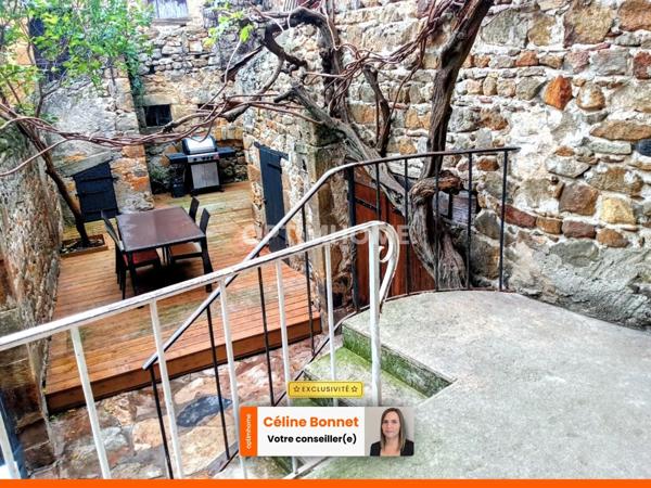 Maison centre ville 125m2 avec extérieur