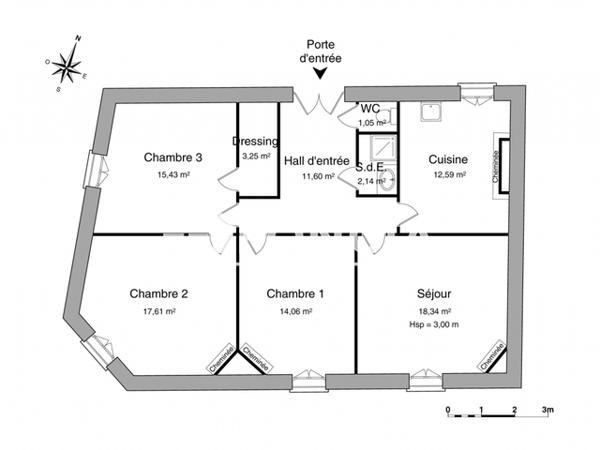 Location Appartement 4 pièces 96.07 m² - 35 RUE FERDINAND BUISSON Castres 81100