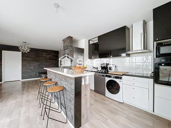 Grand 4 pièces familiale avec terrasse et parking