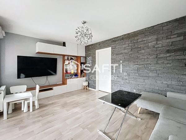 Grand 4 pièces familiale avec terrasse et parking