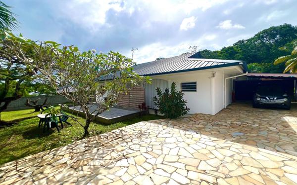 Maison à vendre    4 pièces •  Remire-Montjoly