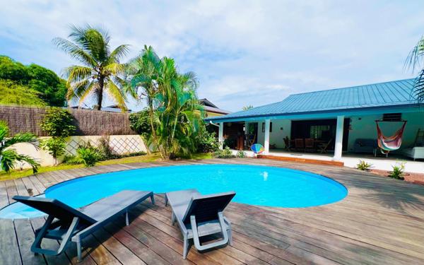 Maison à vendre    4 pièces •  Remire-Montjoly