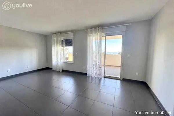 APPARTEMENT T3 vue mer Grande Terrasse centre de Moriani