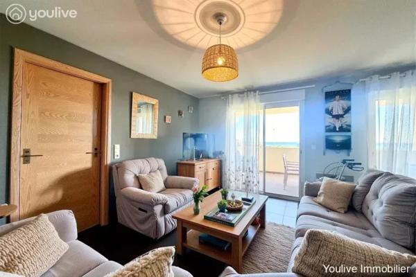 APPARTEMENT T3 vue mer Grande Terrasse centre de Moriani