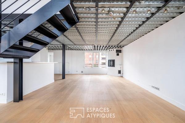 Loft en duplex à l’esprit industriel