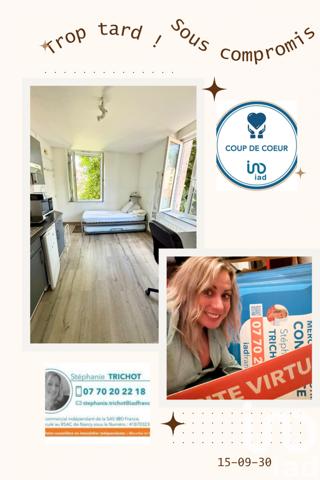 Appartement à vendre 1 pièce 15 m² Nancy