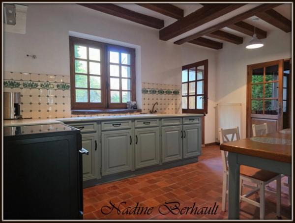 Maison à vendre 6 pièces maison de ville rénovée est au centre ville - Aschères-le-Marché- Découpe - rénovée-garage-artisan