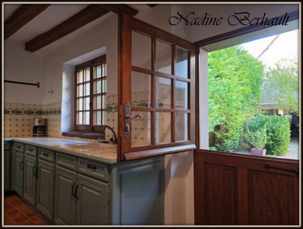 Maison à vendre 6 pièces maison de ville rénovée est au centre ville - Aschères-le-Marché- Découpe - rénovée-garage-artisan