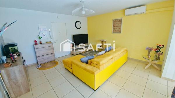 Appartement T3 avec joli jardin privatif