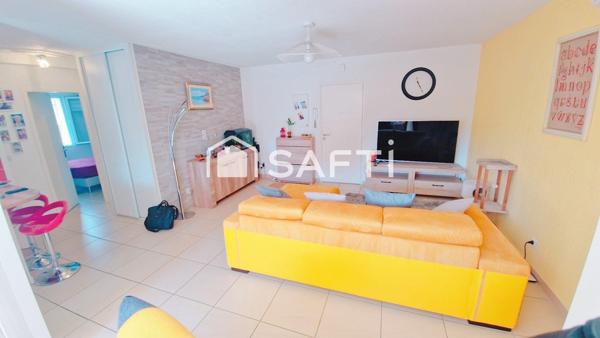 Appartement T3 avec joli jardin privatif