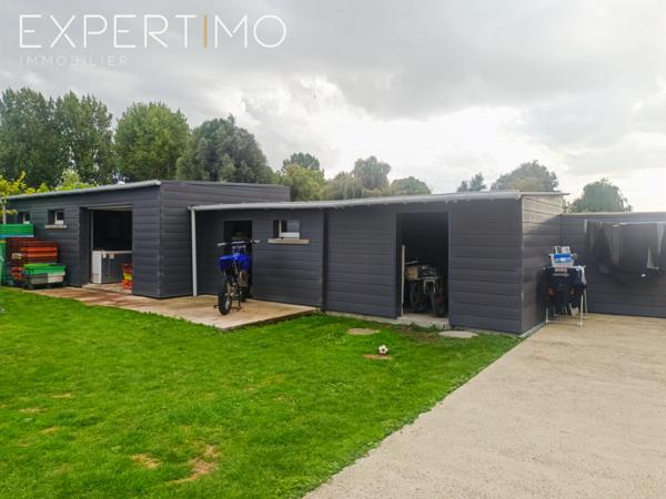 Favières (80120) Pavillon de 2011 – 107 m² habitables – Terrain de 780 m² arboré