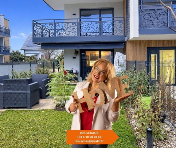 A VENDRE - Rez-de-jardin récent 72 m² – 2 jardins privatifs – garage – Blotzheim