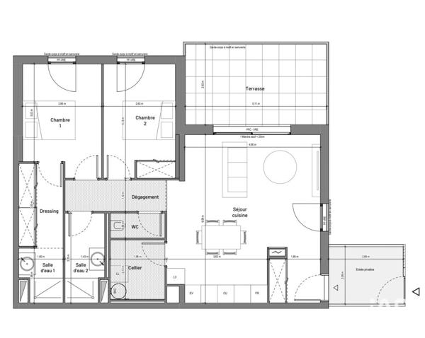 Appartement à vendre 3 pièces 76 m² Uzès
