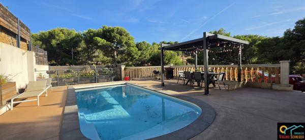 Maison 137m² 6 pieces piscine et garage