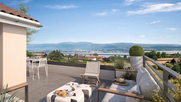 Appartement à vendre 4 pièces attique MESSERY (74)