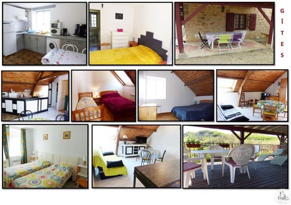 Proche Sarlat, propriété avec 5 Gîtes