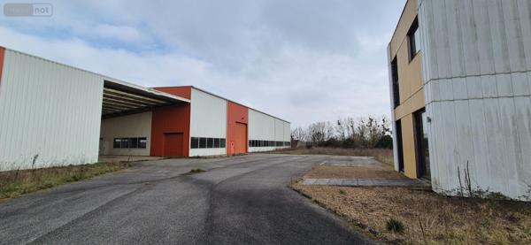 Entrepôt et bureaux à louer à Cherré-Au dans la Sarthe (72400), ref : 424