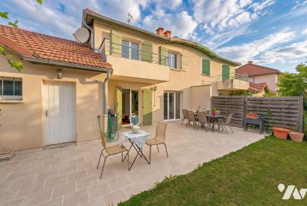 PRÉVESSIN-MOËNS – EN EXCLUSIVITÉ  Maison mitoyenne 3 chambres – Secteur résidentiel très recherché