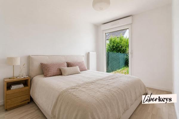 T2 avec jardin, terrasse, parking
