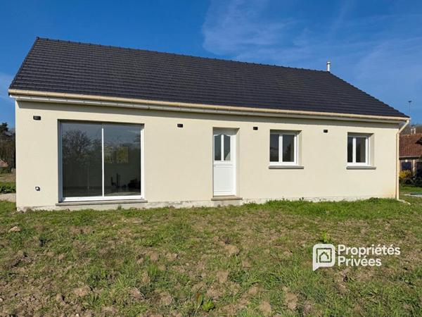 Plain-pied, Maison neuve 2026 - 3 chambres - Pièce de vie 40 m²  - Terrain 1 575 m²