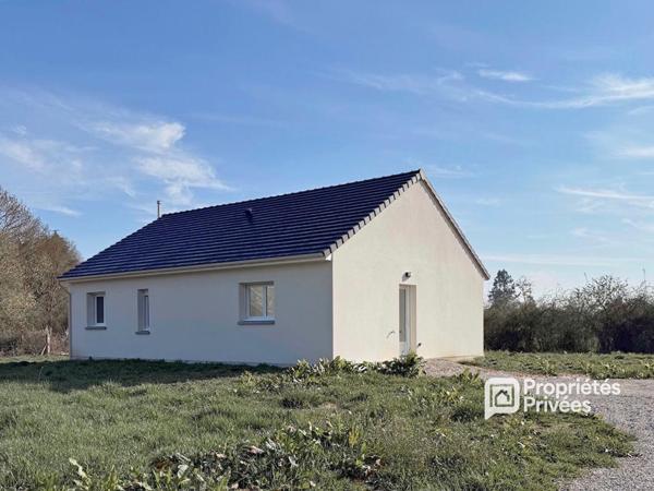 Plain-pied, Maison neuve 2026 - 3 chambres - Pièce de vie 40 m²  - Terrain 1 575 m²