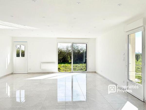 Plain-pied, Maison neuve 2026 - 3 chambres - Pièce de vie 40 m²  - Terrain 1 575 m²