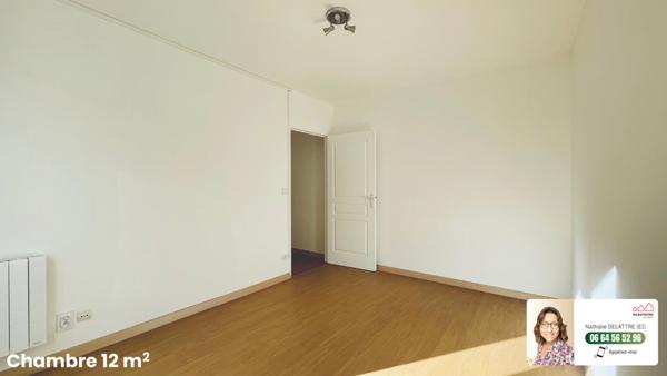 Appartement T3, lumineux avec balcon, en centre-ville