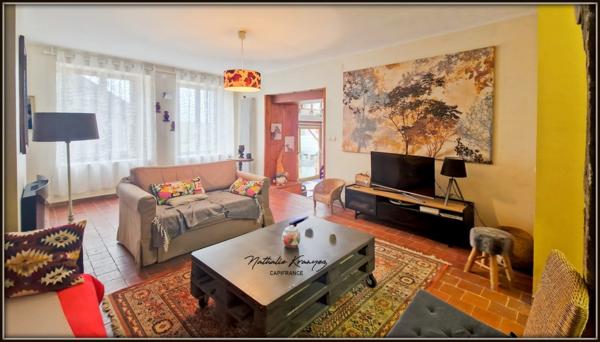 Proche de GRANDPRE (08) Authentique corps de ferme rénové de 172m² avec dépendances sur 1800m² de terrain